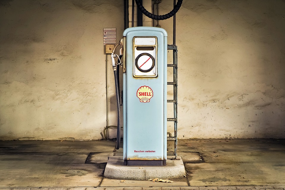 benzínová pumpa